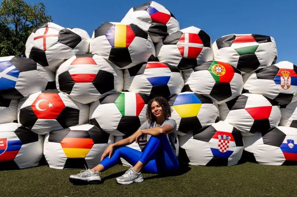 The European Football Championship 2024 Bean bags - Scandinavian Stories by Marton