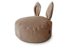 BUNNY Pouf Bean Bag, Corduroy, Cream - Scandinavian Stories by Marton