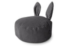 BUNNY Pouf Bean Bag, Corduroy, Cream - Scandinavian Stories by Marton