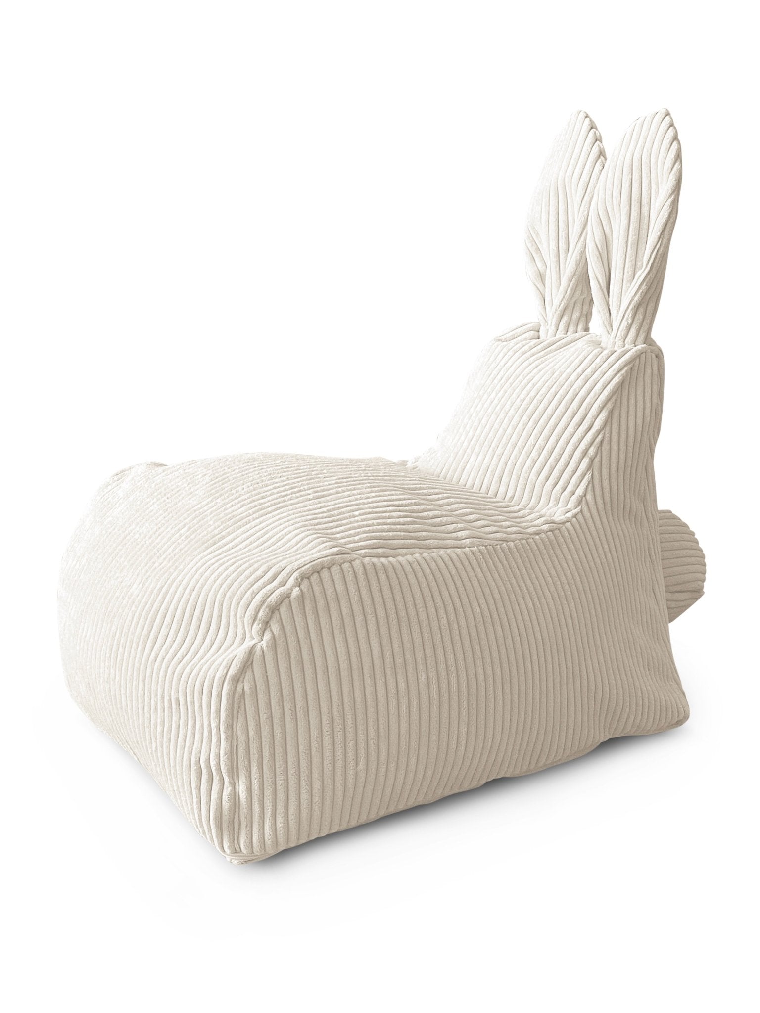 BUNNY S Bean Bag, Corduroy Dark Grey - Scandinavian Stories by Marton