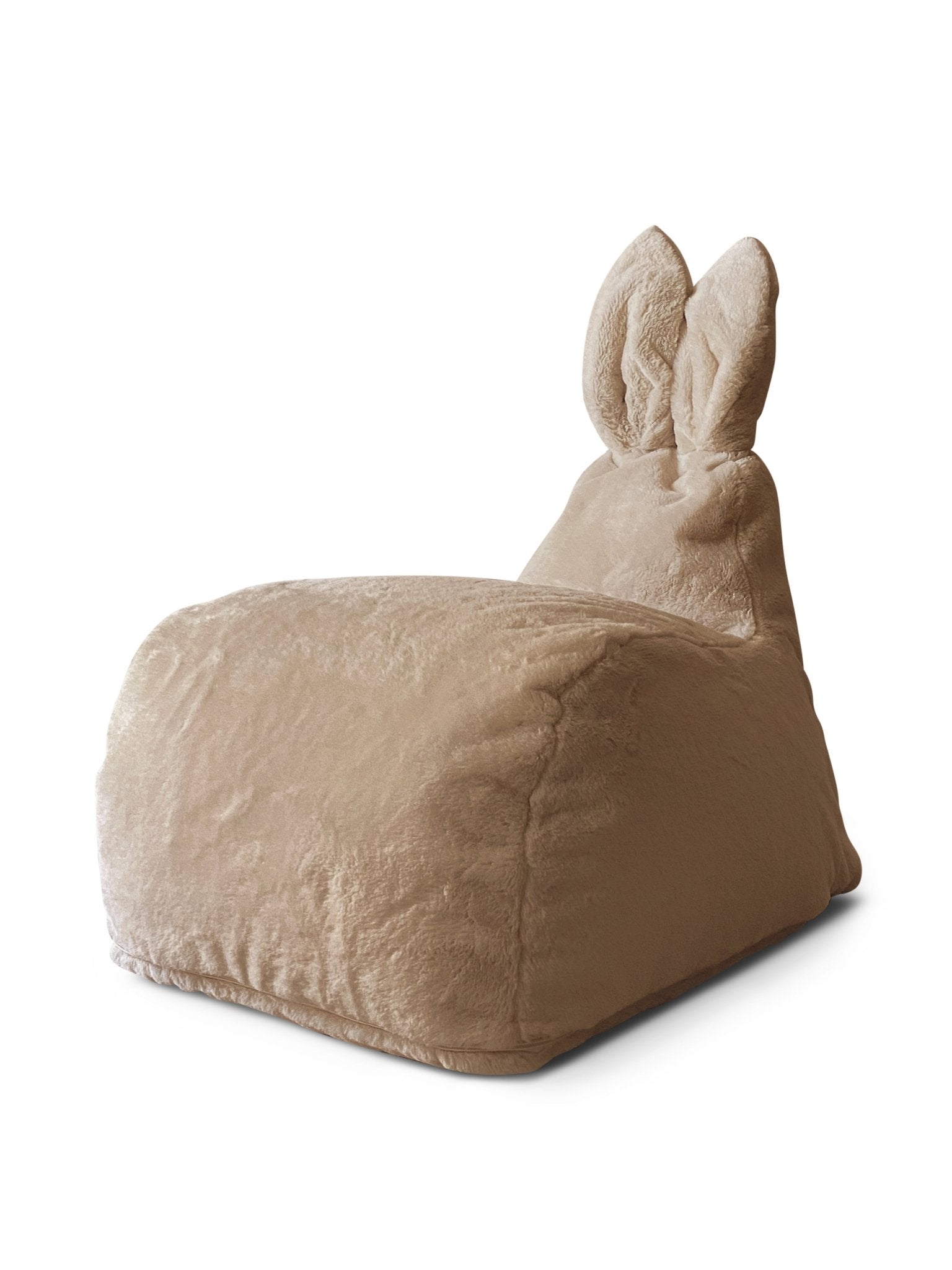 BUNNY S Bean bag, Fur Dark Grey - Scandinavian Stories by Marton