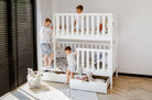 David Bunk bed/ 2 single beds 90 x 200 cm with storage - Scandinavian Stories by Marton