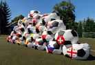 European Championship 2024 Football Large Bean Bag - Scandinavian Stories by Marton