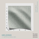 HELSINKI 4 - seater sofa/single bed, Exclusive Corduroy, Dusty Blue, removable & washable - Scandinavian Stories by Marton