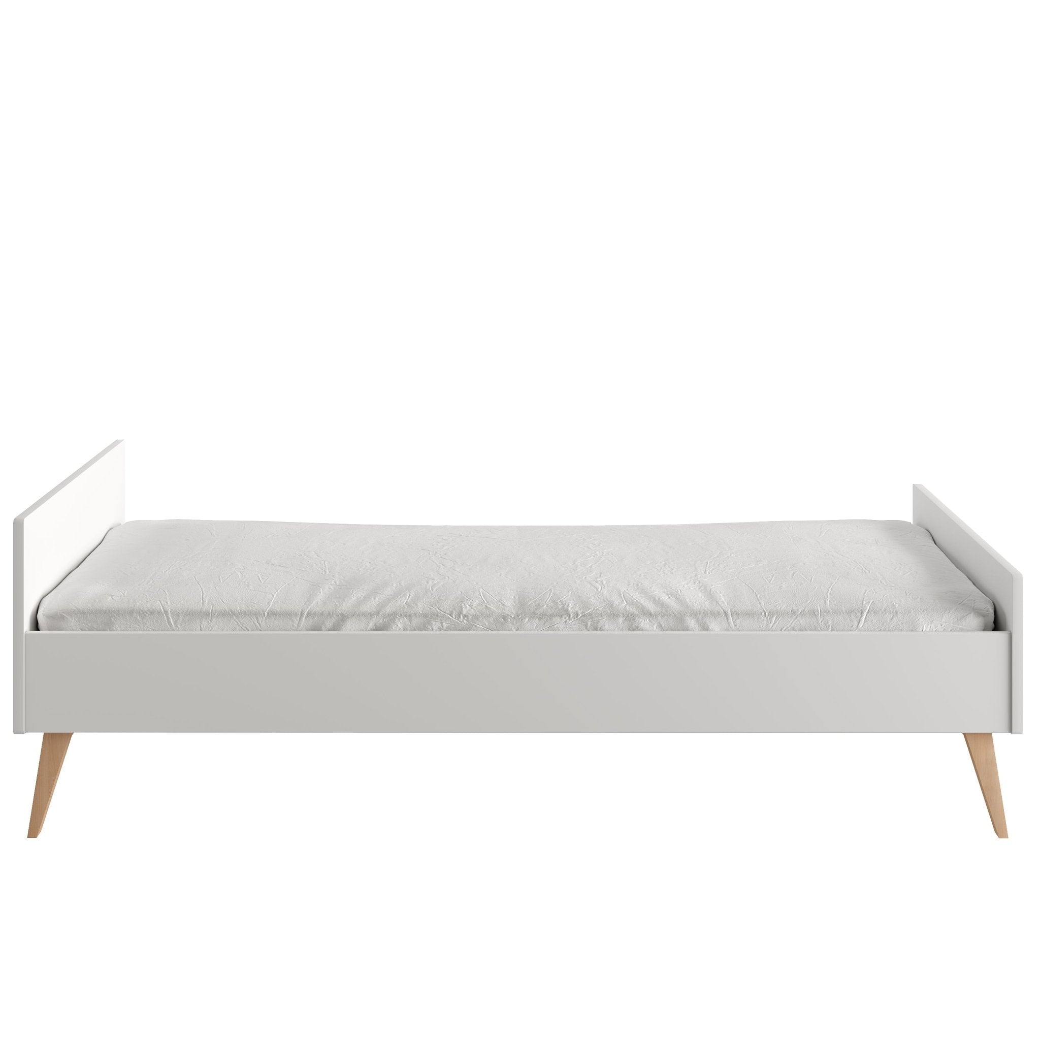 Saga Bed Junior 200x90 cm White color - Scandinavian Stories by Marton