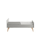 Saga Bed/Cot, Safety rail Grey color - Scandinavian Stories by Marton