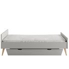 Saga under Bed/Cot drawer, 140 x 70 cm Grey color - Scandinavian Stories by Marton