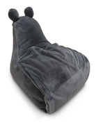 TEDDY L Bean Bag, Fur Dark Grey - Scandinavian Stories by Marton