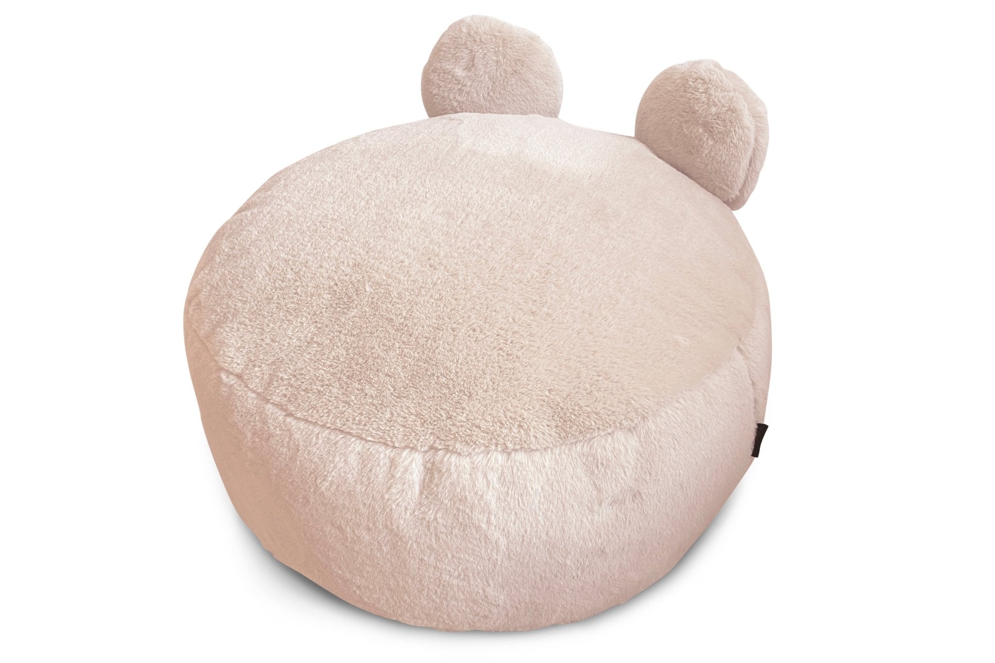 TEDDY Pouf Bean Bag, Fur Beige - Scandinavian Stories by Marton