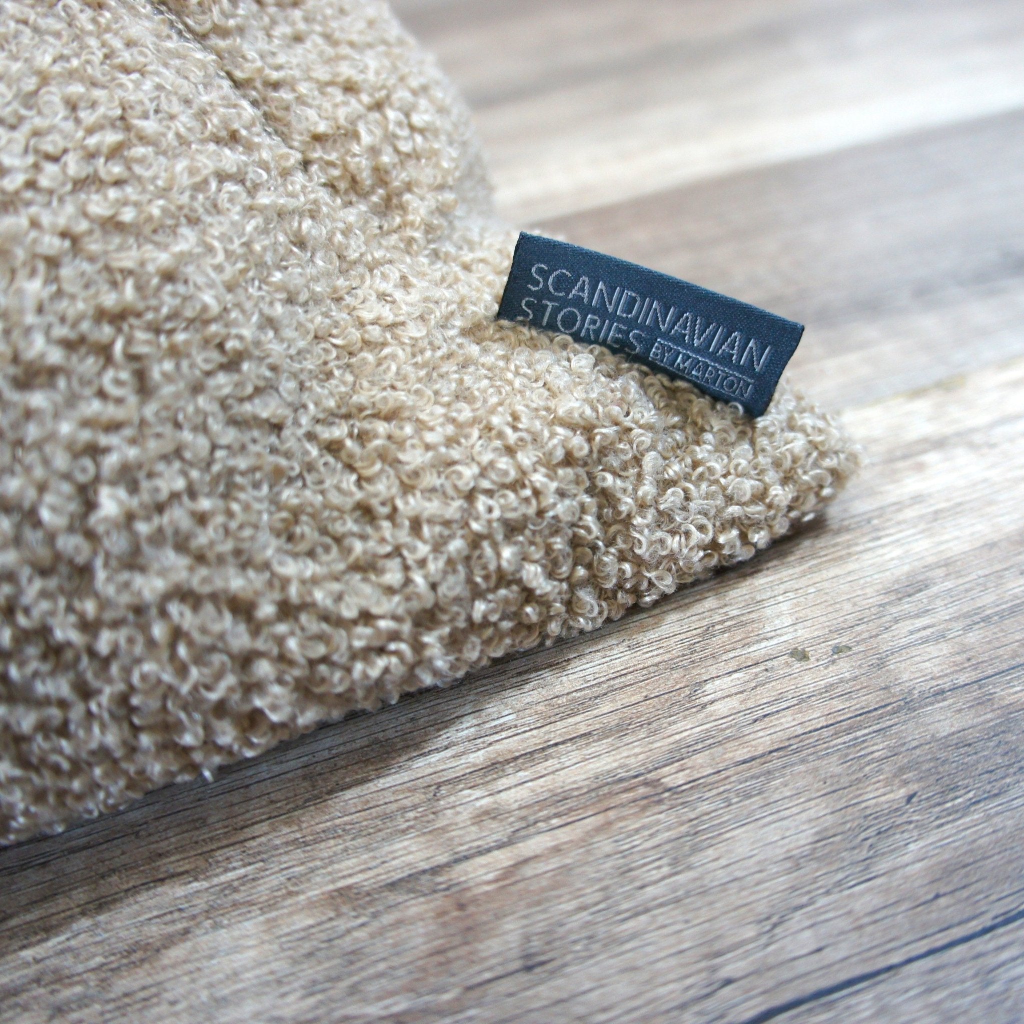 MINI CHILLTOP Bean Bag, Soft Boucle 100% recycled - Scandinavian Stories by Marton